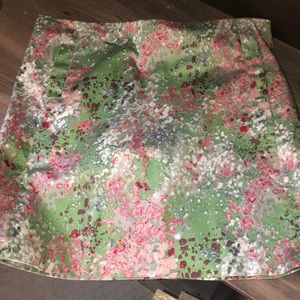 J Crew Floral Skirt with Pockets 4